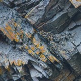close up of a rock formation 